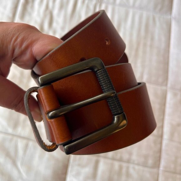 Banana Republic Genuine Leather Men’s Belt 32 - Picture 2 of 13